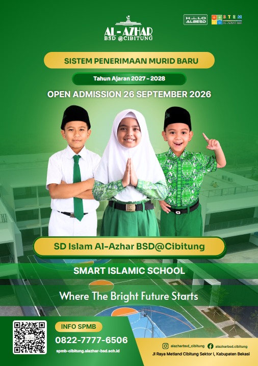 Cover e-flyer SD Sekolah Islam Al-Azhar BSD@Cibitung