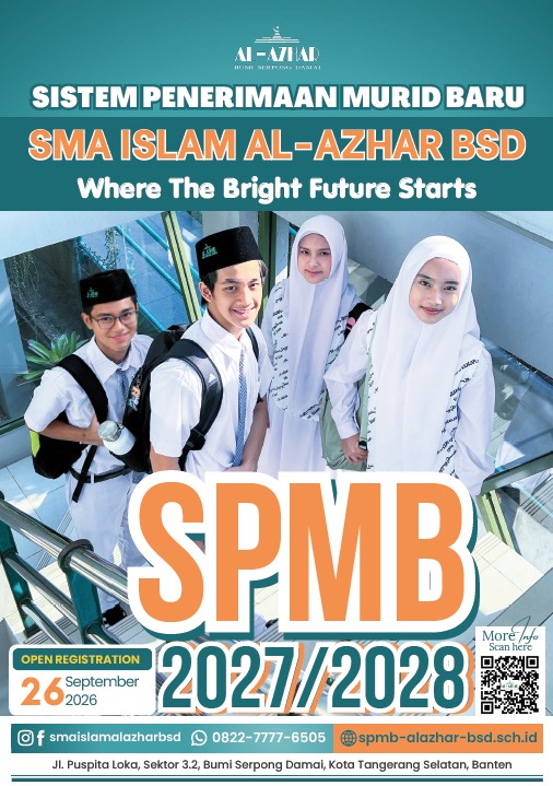 Cover e-flyer SMA Sekolah Islam Al-Azhar BSD